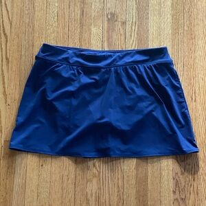 Sz 14 Lands End Swim Skirt